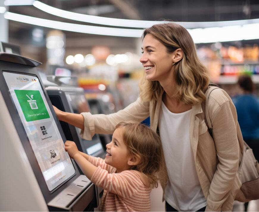 Self-Checkout im Einzelhandel